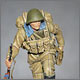 Soviet paratrooper, Afghanistan