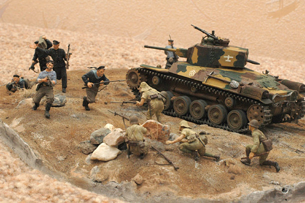 Dioramas and Vignettes: Let's Drive'em Back from the Kuriles!