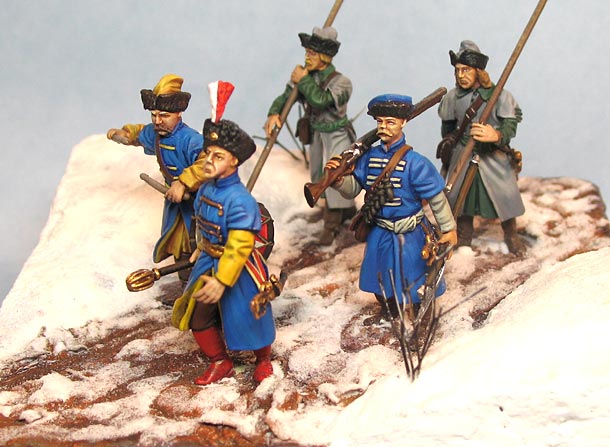 Dioramas and Vignettes: Winter march on Moscow, 1612