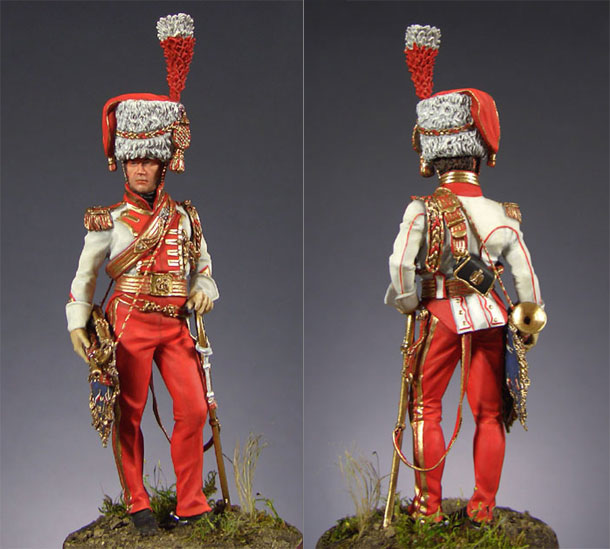 Figures: Trumpeter, 2nd Lancers of the Imperial Guards, 1810-1815 Figures: Trumpeter, 2nd Lancers of the Imperial Guards, 1810-1815