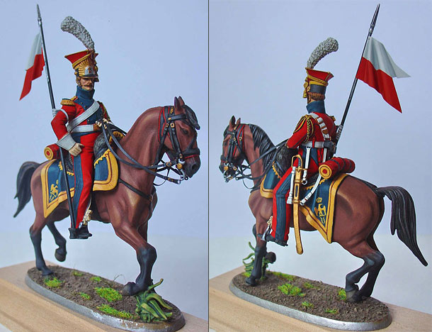 Figures: Chevauxleger, 2nd regiment of the Emperor's Guard, 1812 Figures: Chevauxleger, 2nd regiment of the Emperor's Guard, 1812