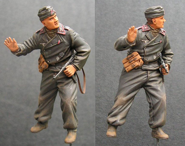 Figures: German tanker in ambush Figures: German tanker in ambush