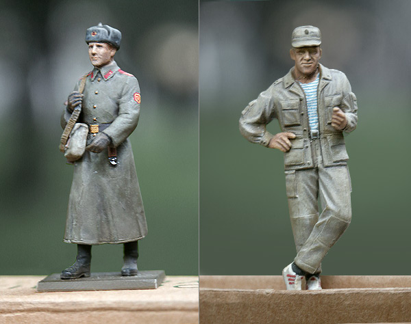 Figures: Soviet Soldiers Figures: Soviet Soldiers