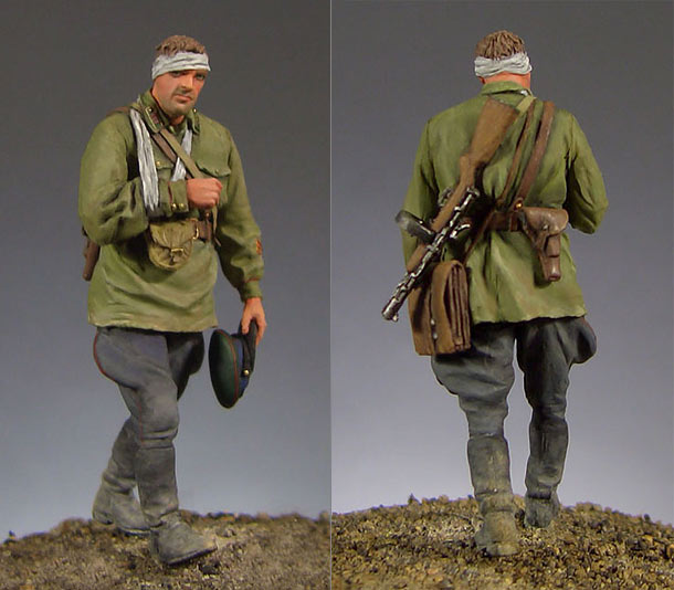 Figures: Soviet frontier guards officer, summer 1941 Figures: Soviet frontier guards officer, summer 1941