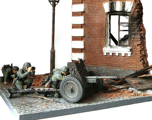 Dioramas and Vignettes: Street fight, Pribaltika. summer 1941 Dioramas and Vignettes: Street fight, Pribaltika. summer 1941