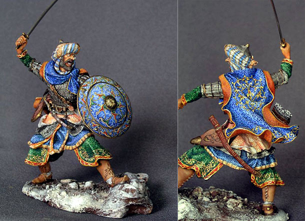 Figures: Saracen warrior, XI-XIV AD Figures: Saracen warrior, XI-XIV AD