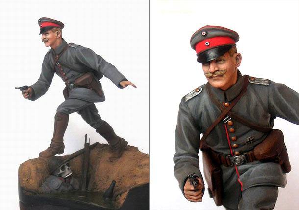 Figures: Prussian officer, WWI Figures: Prussian officer, WWI