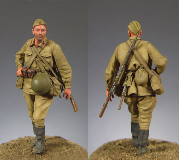 Figures: Soviet infantryman, 1941 Figures: Soviet infantryman, 1941