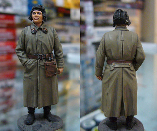 Figures: Soviet tank ace Dmitry Lavrinenko Figures: Soviet tank ace Dmitry Lavrinenko