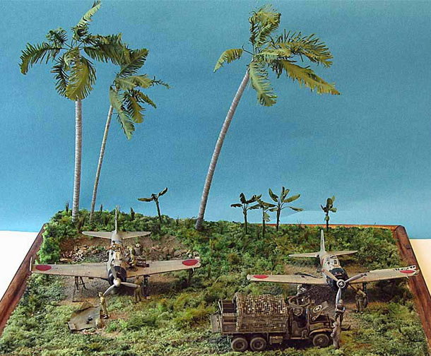 Dioramas and Vignettes: Trophy team. Rabaul, 1944 Dioramas and Vignettes: Trophy team. Rabaul, 1944