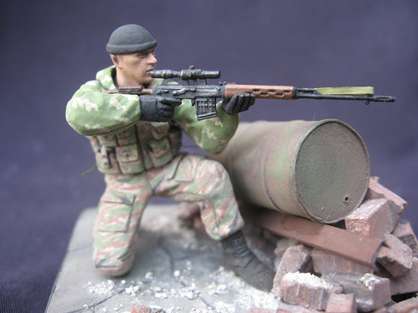 Figures: Sniper, Moscow OMON special forces Figures: Sniper, Moscow OMON special forces