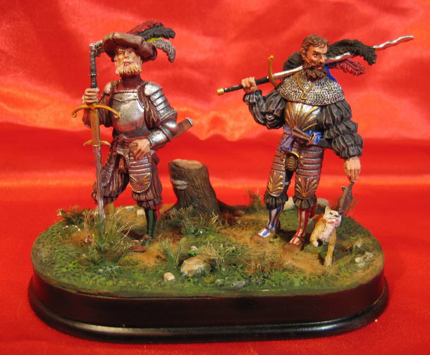 Dioramas and Vignettes: Landsknechts at rest Dioramas and Vignettes: Landsknechts at rest