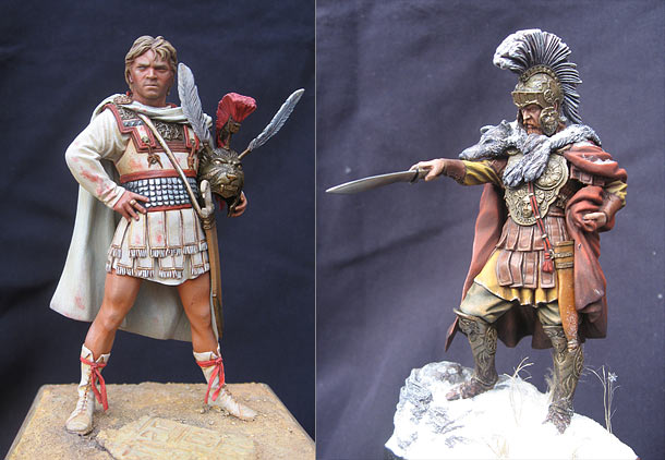 Figures: Alexander the Great and Gannibal's army warlord Figures: Alexander the Great and Gannibal's army warlord