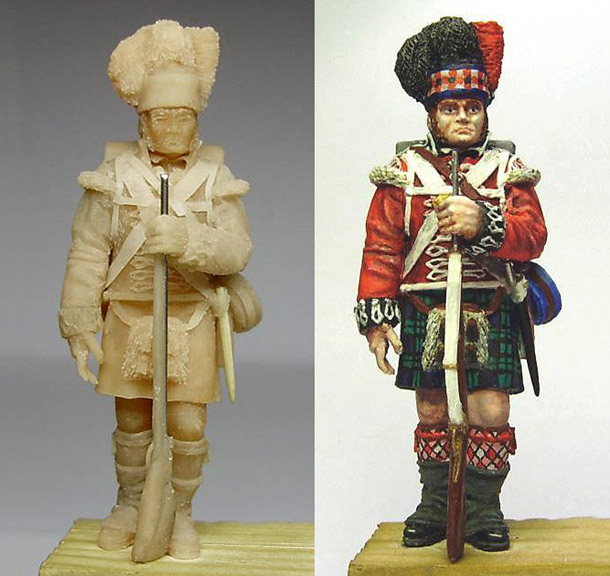 Figures: Scottish Soldier Figures: Scottish Soldier
