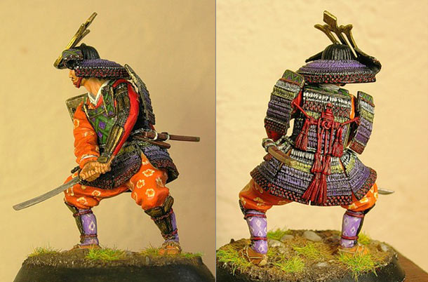 Figures: Samurai with sword Figures: Samurai with sword