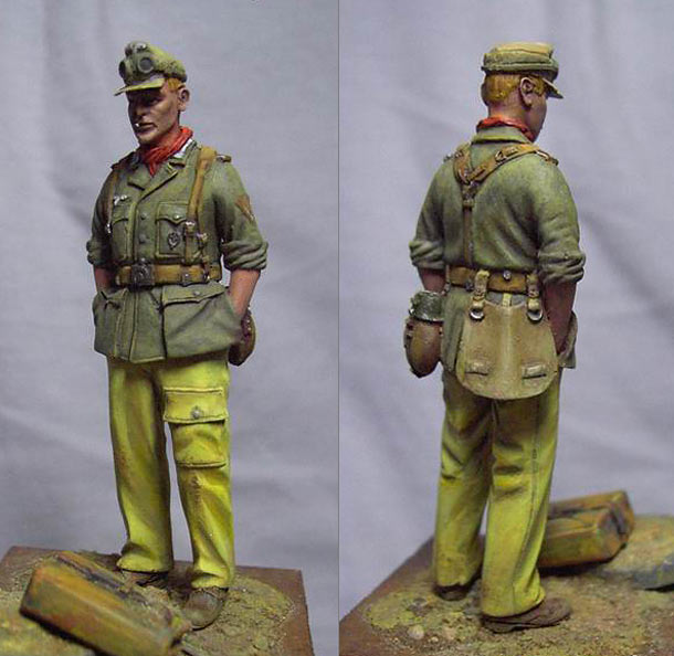 Figures: DAK gefreiter, Tunisia 1943 Figures: DAK gefreiter, Tunisia 1943