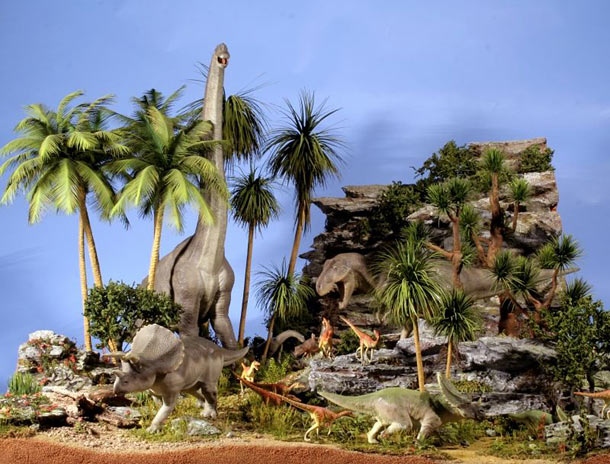 Dioramas and Vignettes: Bank Holiday. Late Cretaceous. Dioramas and Vignettes: Bank Holiday. Late Cretaceous.