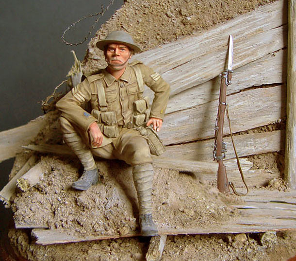 Dioramas and Vignettes: British soldier, 1916 Dioramas and Vignettes: British soldier, 1916