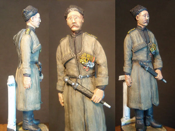 Sculpture: Russian naval infantryman, WWI Sculpture: Russian naval infantryman, WWI
