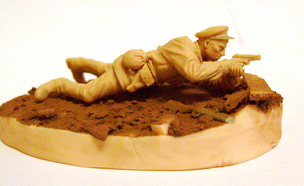 Sculpture: Till the last round... Sculpture: Till the last round...