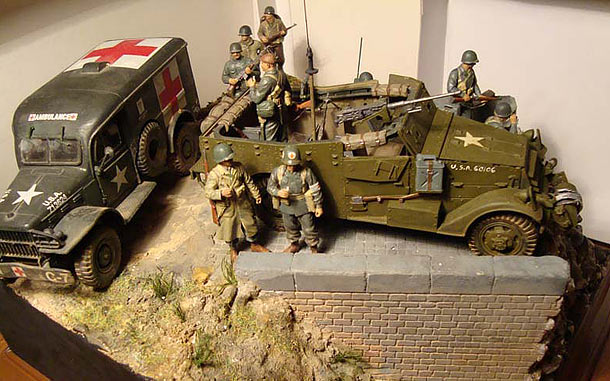 Dioramas and Vignettes: Yankees in Europe Dioramas and Vignettes: Yankees in Europe