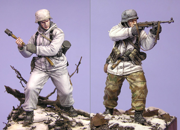 Figures: German infantry Figures: German infantry