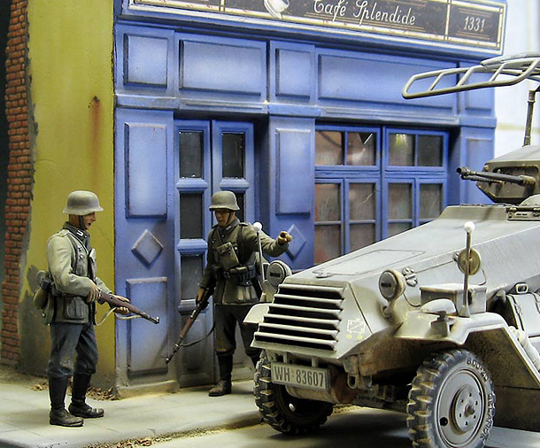 Dioramas and Vignettes: France, 1940. Uninvited guests. Dioramas and Vignettes: France, 1940. Uninvited guests.