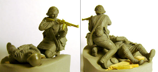 Sculpture: Endure just a minute... Sculpture: Endure just a minute...