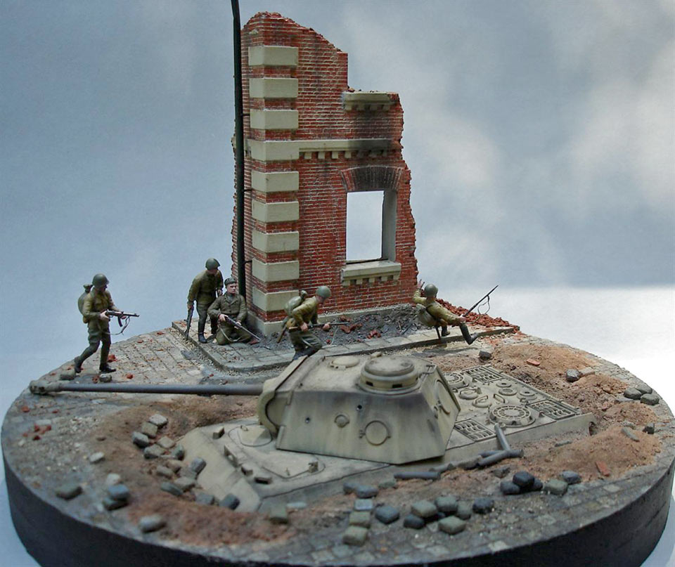 Photo 1 - Berlin 1945 | Dioramas and Vignettes | Gallery on Diorama.ru
