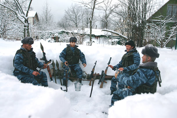 Miscellaneous: OMON troops, Chechnya, 2002 Miscellaneous: OMON troops, Chechnya, 2002
