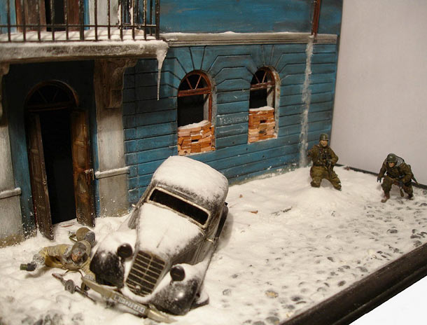 Dioramas and Vignettes: Streets of Kharkov Dioramas and Vignettes: Streets of Kharkov