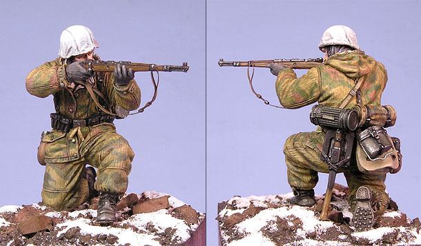 Figures: German infantryman Figures: German infantryman