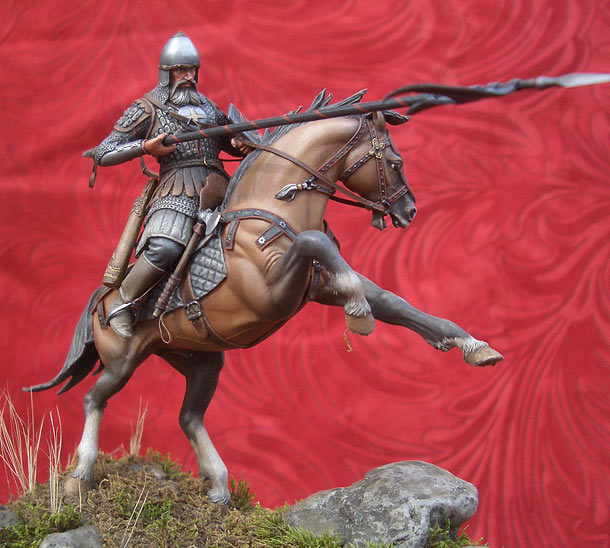 Figures: Russian Warrior, XIV century Figures: Russian Warrior, XIV century