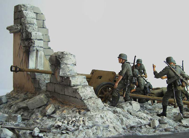 Dioramas and Vignettes: On the firing line Dioramas and Vignettes: On the firing line