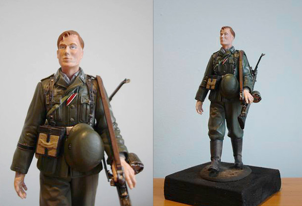 Figures: German Machine Gunner Figures: German Machine Gunner