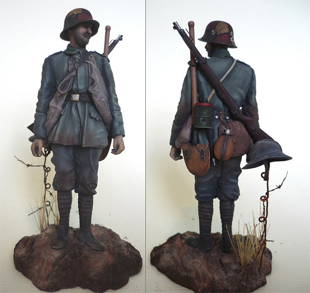 Figures: German stormtrooper, 1918 Figures: German stormtrooper, 1918