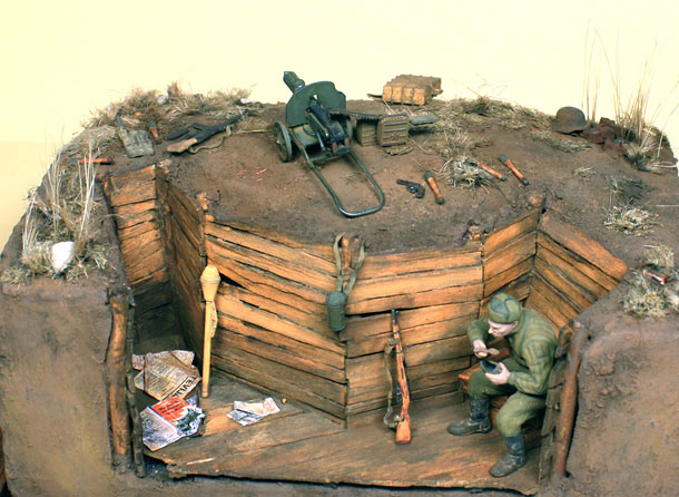 Dioramas and Vignettes: Trophy meal is very tasty! Dioramas and Vignettes: Trophy meal is very tasty!