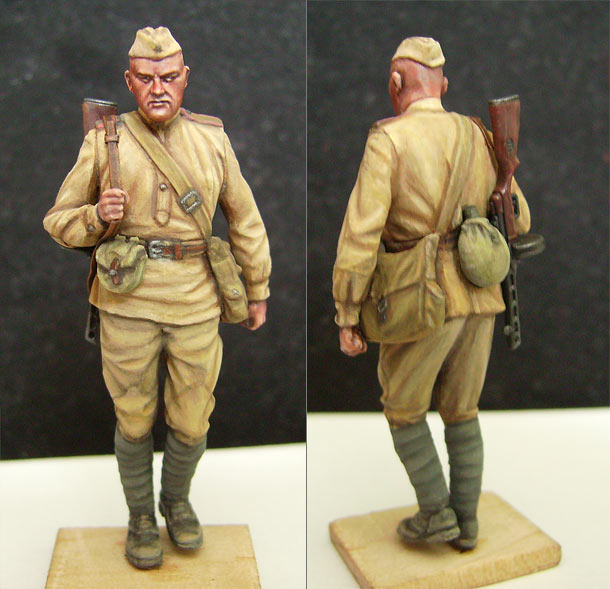 Figures: Soviet infantryman Figures: Soviet infantryman