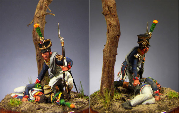 Figures: French voltigeurs Figures: French voltigeurs