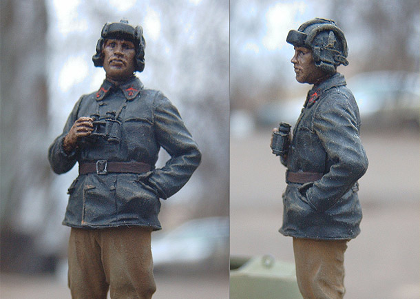 Figures: Lt.Colonel of Armored Troops Figures: Lt.Colonel of Armored Troops