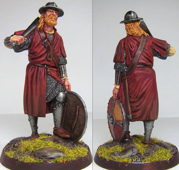 Figures: German soldier, XIV century Figures: German soldier, XIV century