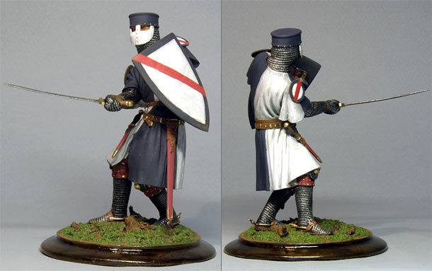 Figures: European knight, XIV century Figures: European knight, XIV century