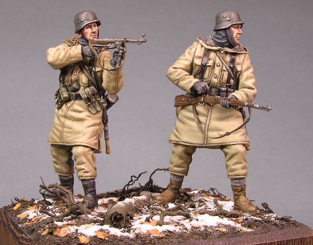 Dioramas and Vignettes: SS grenadiers, Kharkov, 1943 Dioramas and Vignettes: SS grenadiers, Kharkov, 1943