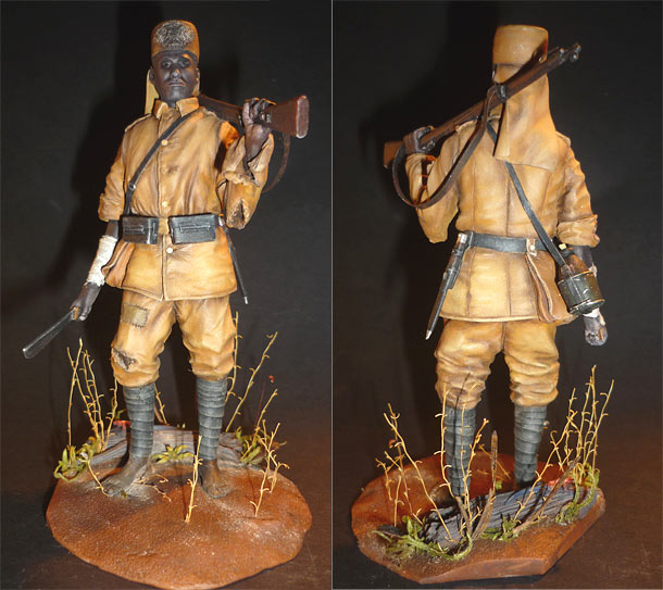 Figures: Askari, German colonial troops, 1915 Figures: Askari, German colonial troops, 1915