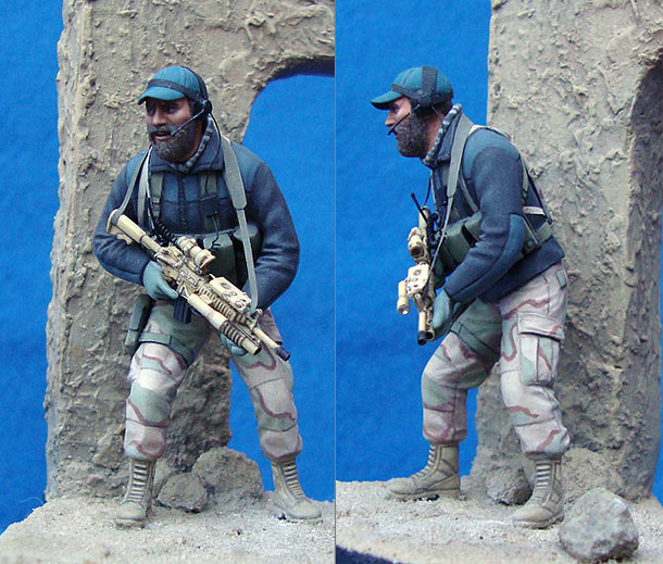 Figures: U.S. Special Forces trooper, Afghanistan, 2001 Figures: U.S. Special Forces trooper, Afghanistan, 2001