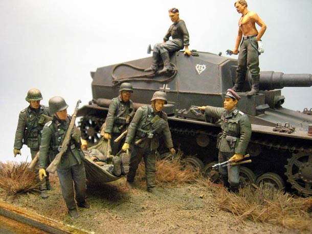 Dioramas and Vignettes: From the developing attack Dioramas and Vignettes: From the developing attack