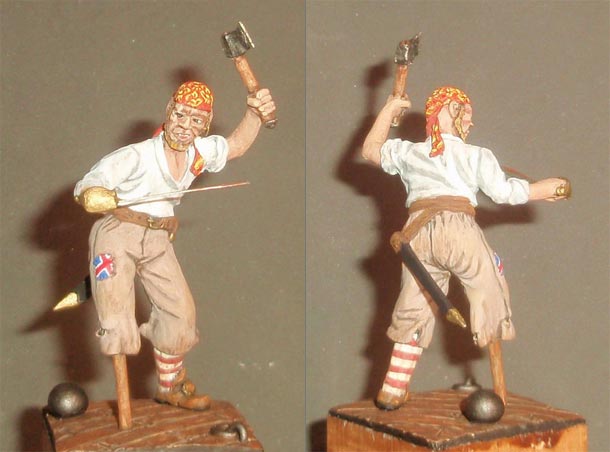 Sculpture: Pirate Sculpture: Pirate