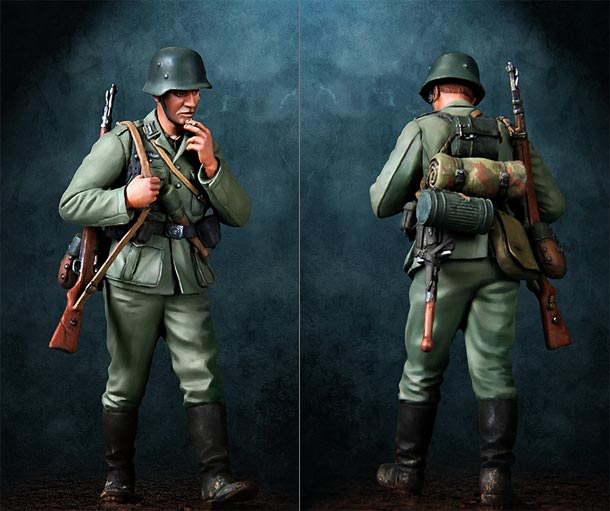 Figures: German infantryman, 1942 Figures: German infantryman, 1942