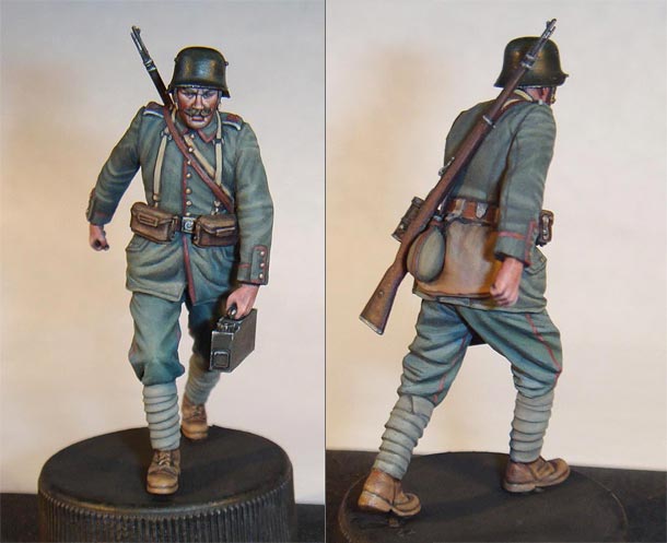 Figures: German infantryman, WWI Figures: German infantryman, WWI