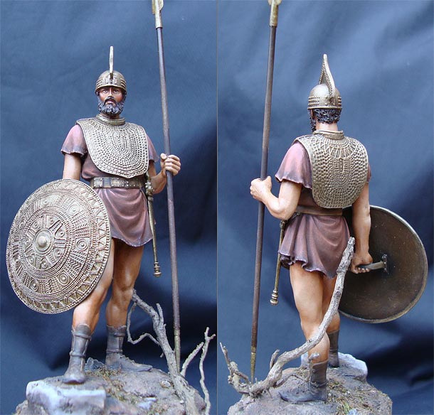 Figures: Italic warrior Figures: Italic warrior